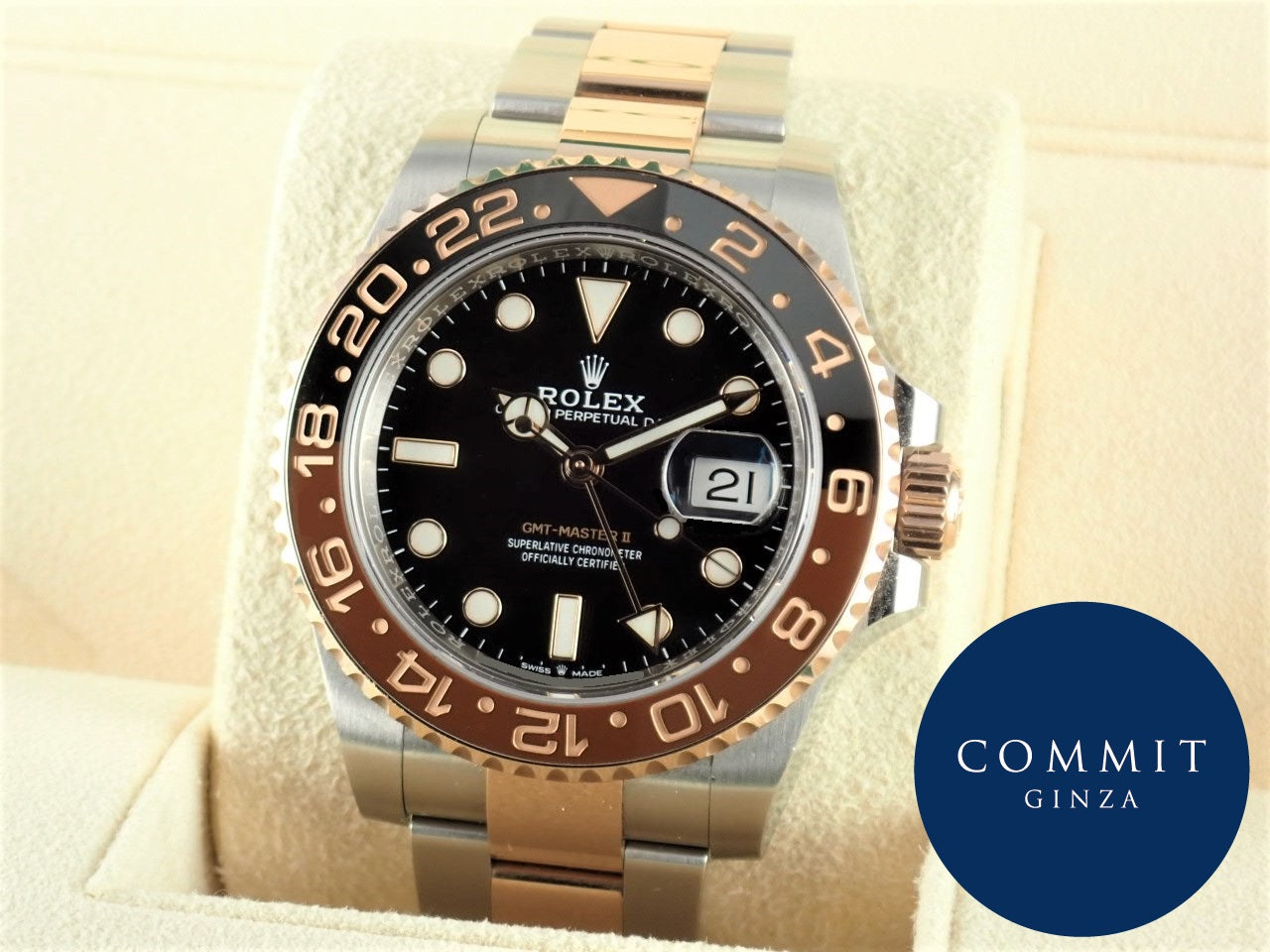 Rolex GMT Master II Brown and Black Bezel &lt;Warranty, Box, etc.&gt;