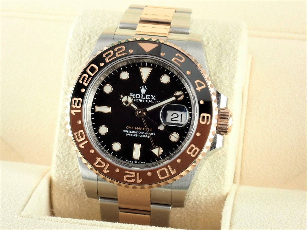 Rolex GMT Master II Brown and Black Bezel &lt;Warranty, Box, etc.&gt;