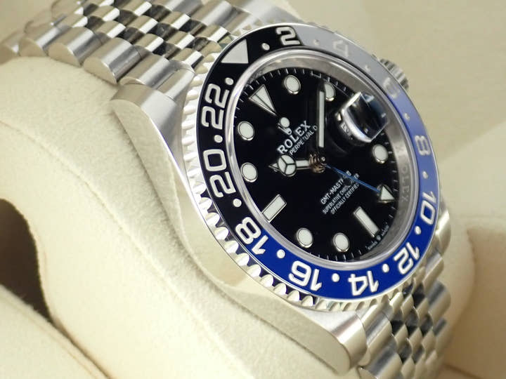 ロレックス GMTマスターII Ref.126710BLNR ブラック文字盤 未使用 gmt-master2-78 ジュビリーブレスレット