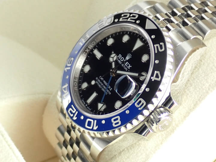 ロレックス GMTマスターII Ref.126710BLNR ブラック文字盤 未使用 gmt-master2-78 ジュビリーブレスレット