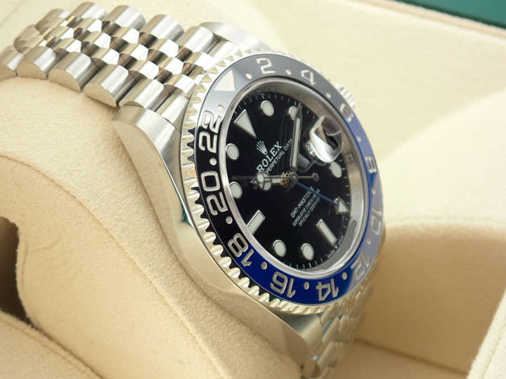 ロレックス GMTマスターII Ref.126710BLNR ブラック文字盤 未使用 gmt-master2-79 ジュビリーブレスレット