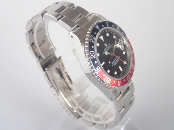 Rolex GMT Master II Red and Black Bezel X Ref.16710