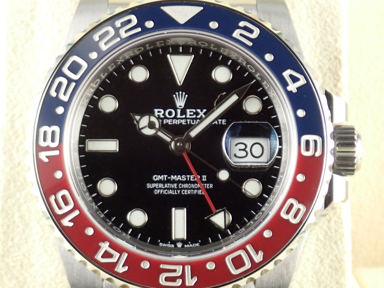 Rolex GMT Master II Red and Blue Bezel &lt;Warranty, Box, etc.&gt;