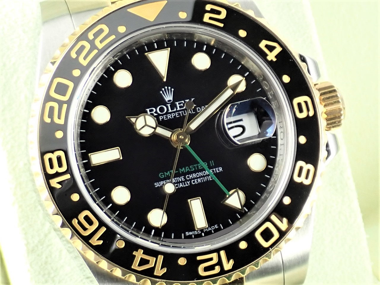 Rolex GMT Master II Combination Model V-series Stick Dial &lt;Warranty, Box, etc.&gt;