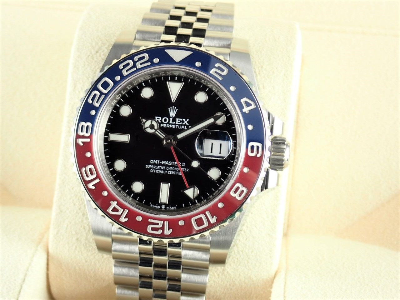 Rolex GMT Master II Red and Blue Bezel [Unused] &lt;New warranty, box, etc.&gt;