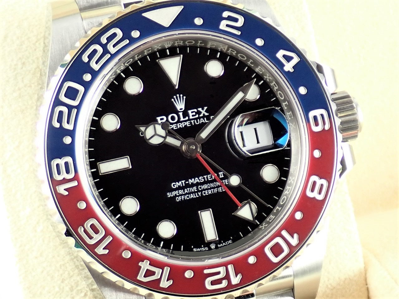 Rolex GMT Master II Red and Blue Bezel [Unused] &lt;New warranty, box, etc.&gt;