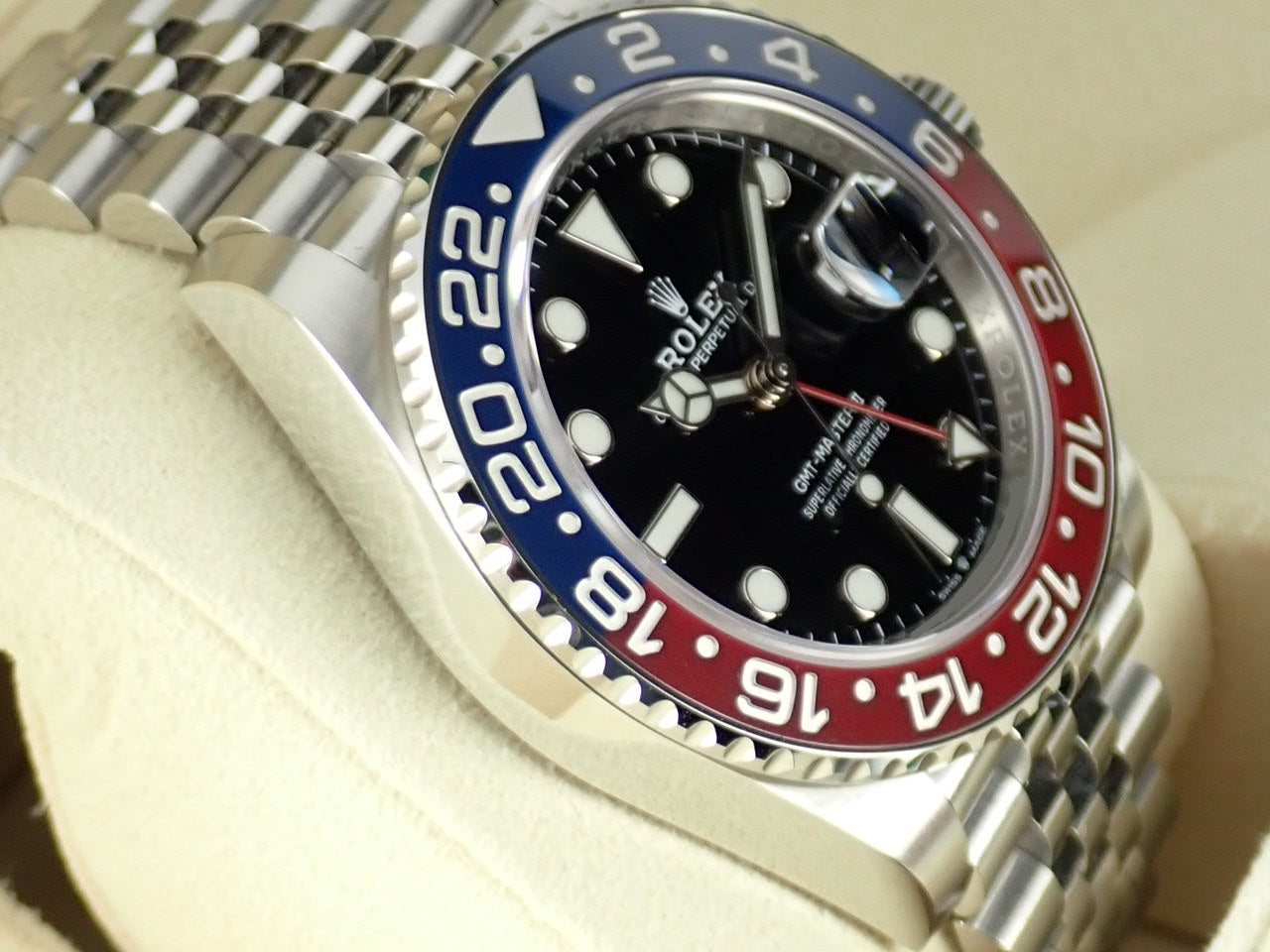 Rolex GMT Master II Red and Blue Bezel [Unused] &lt;New warranty, box, etc.&gt;