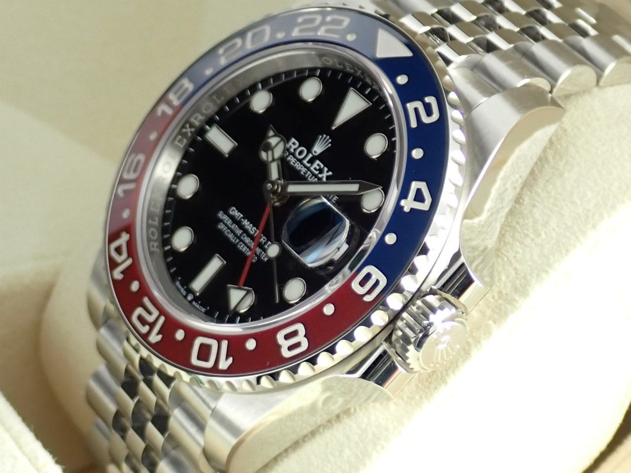 Rolex GMT Master II Red and Blue Bezel [Unused] &lt;New warranty, box, etc.&gt;