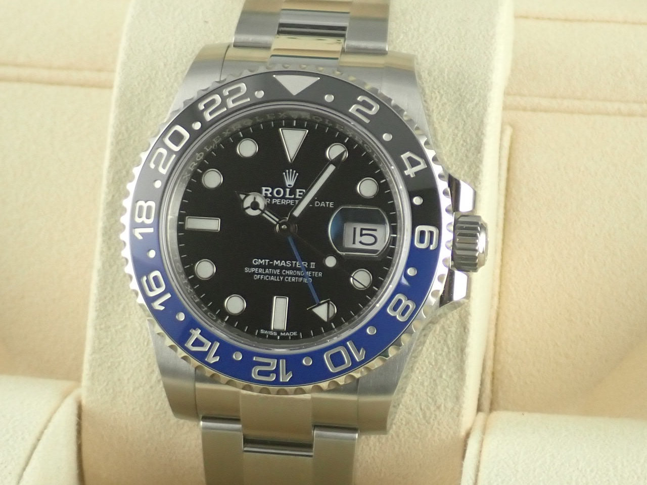 Rolex GMT Master II Blue and Black Bezel [Unused] &lt;Warranty, Box, etc.&gt;