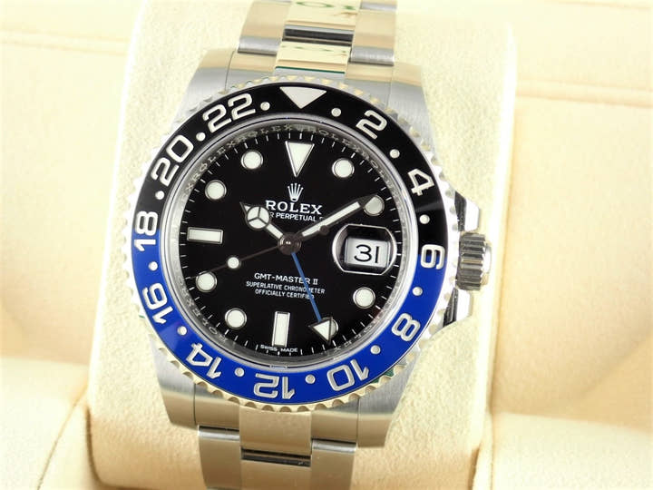 Rolex GMT-Master II Ref. 116710BLNR Black Dial, Pre-owned, gmt-master2-88 Oyster Bracelet