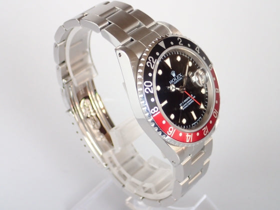 Rolex GMT Master II Red and Black Bezel T-Serial Ref.16710