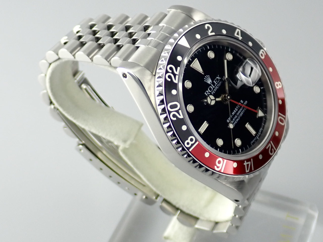 Rolex GMT Master II Red and Black Bezel L Series &lt;Warranty, Box, etc.&gt;