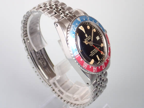 ロレックス GMTマスター Ref.1675M ブラック文字盤 中古 gmt-master-55 ジュビリーブレスレット