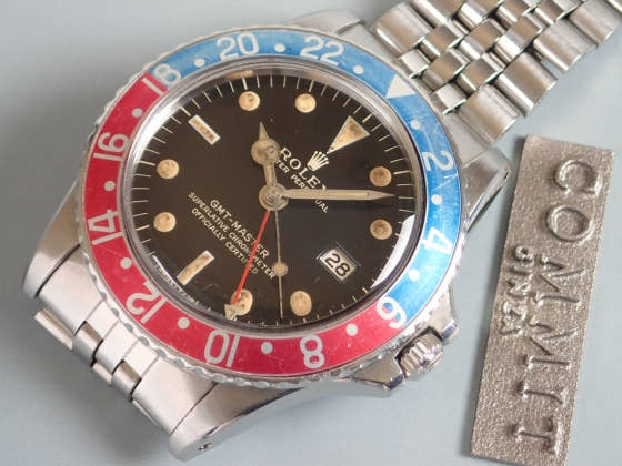 ロレックス GMTマスター Ref.1675M ブラック文字盤 中古 gmt-master-55 ジュビリーブレスレット