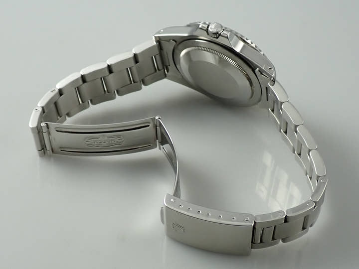 ロレックス GMTマスター Ref.1675 ステンレススチール ブラック文字盤　オイスターブレスレット