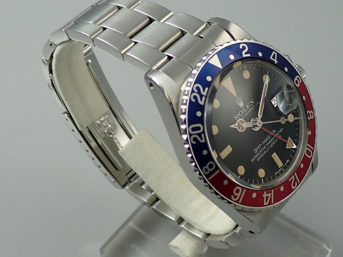 ロレックス GMTマスター Ref.1675 ブラック文字盤 中古 JLPY1115