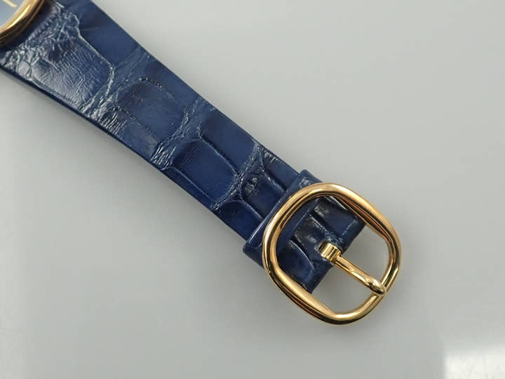 パテックフィリップ ゴールデンエリプス Ref.3848S イエローゴールド ブルー文字盤