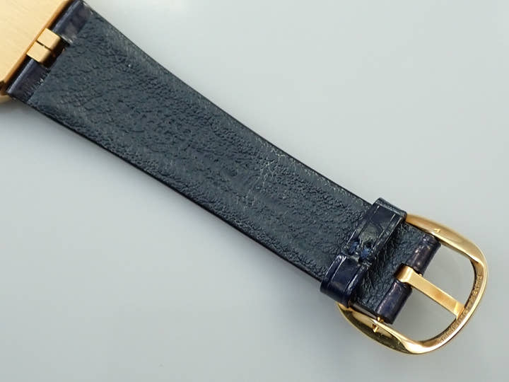 パテックフィリップ ゴールデンエリプス Ref.3738/100J-001 イエローゴールド ブルー文字盤