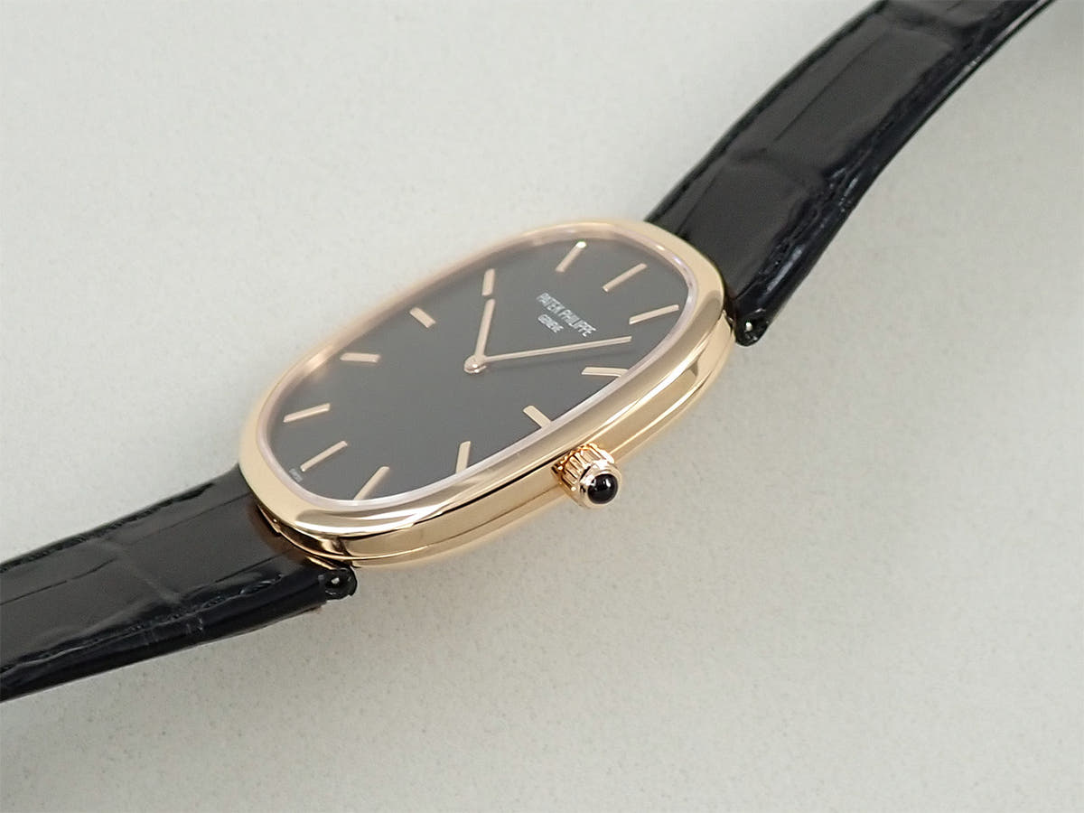 パテックフィリップ ゴールデンエリプス Ref.5738R-001 ブラック文字盤 極美品 05W58204