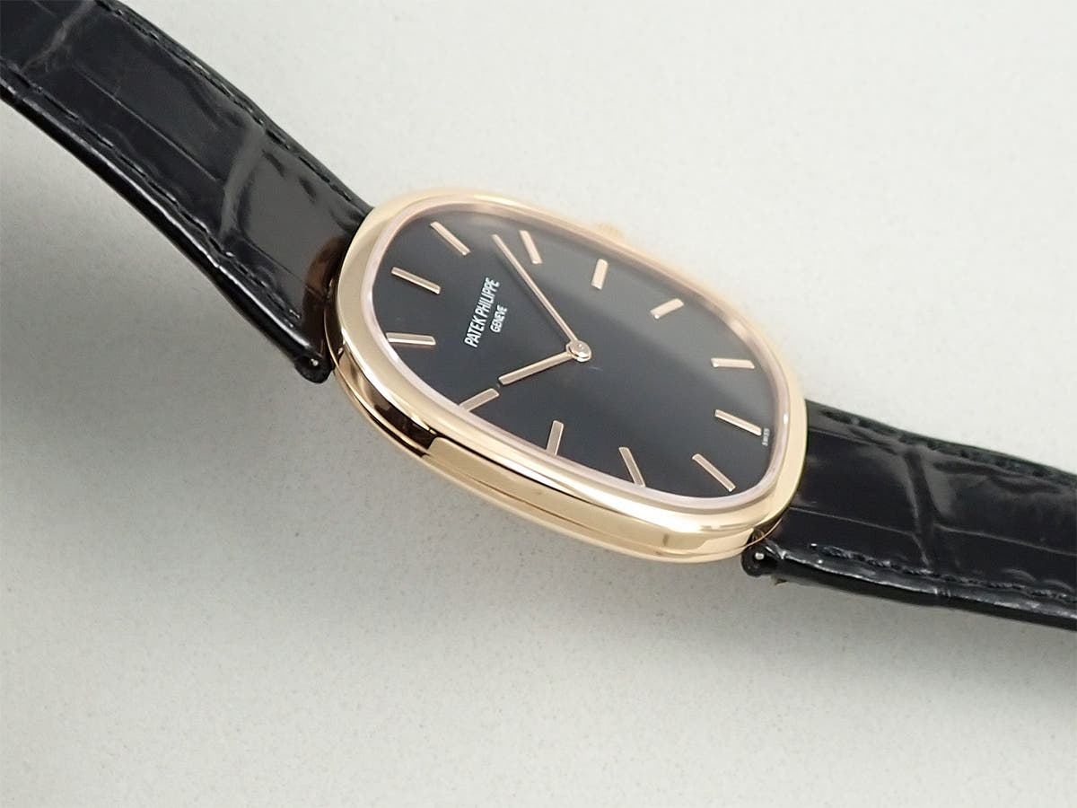 パテックフィリップ ゴールデンエリプス Ref.5738R-001 ブラック文字盤 極美品 05W58204