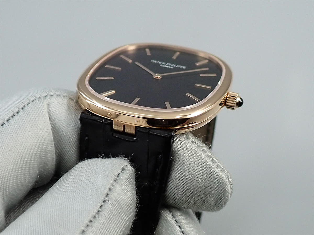 パテックフィリップ ゴールデンエリプス Ref.5738R-001 ブラック文字盤 極美品 05W58204