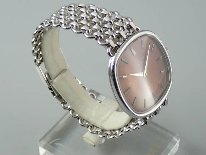 パテックフィリップ ゴールデンエリプス Ref.3644/002 ホワイトゴールド ブラウン文字盤