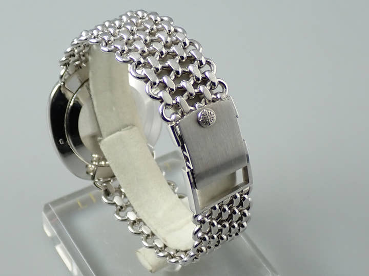 パテックフィリップ ゴールデンエリプス Ref.3644/002 ホワイトゴールド ブラウン文字盤