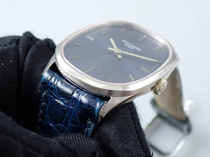 Patek Philippe Golden Ellipse Ref. 3546 White Gold Blue Dial