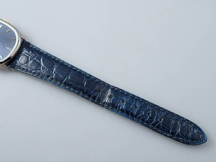 Patek Philippe Golden Ellipse Ref. 3546 White Gold Blue Dial