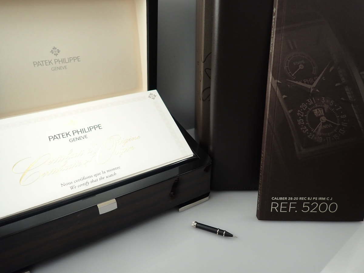 パテックフィリップ ゴンドーロ 8DAYS Ref.5200G-010 シルバー文字盤 美品 K4862872