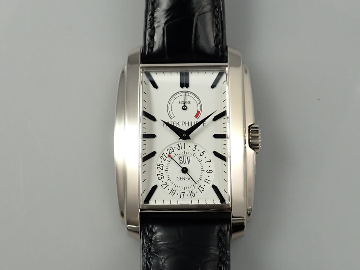 パテックフィリップ ゴンドーロ 8DAYS Ref.5200G-010 シルバー文字盤 美品 K4862872