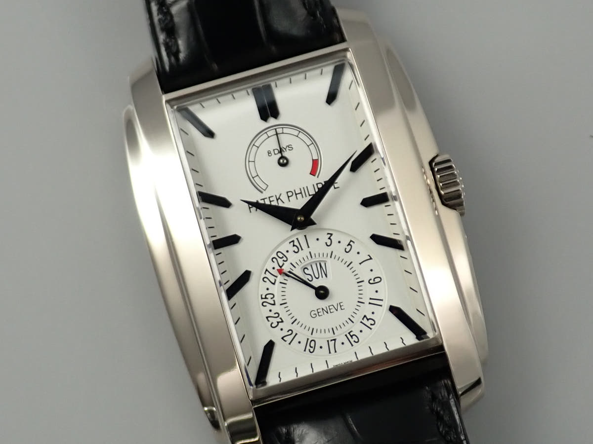 パテックフィリップ ゴンドーロ 8DAYS Ref.5200G-010 シルバー文字盤 美品 K4862872