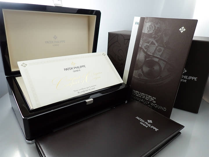 パテックフィリップ ゴンドーロ Ref.5124G-011 ホワイトゴールド ブルー文字盤