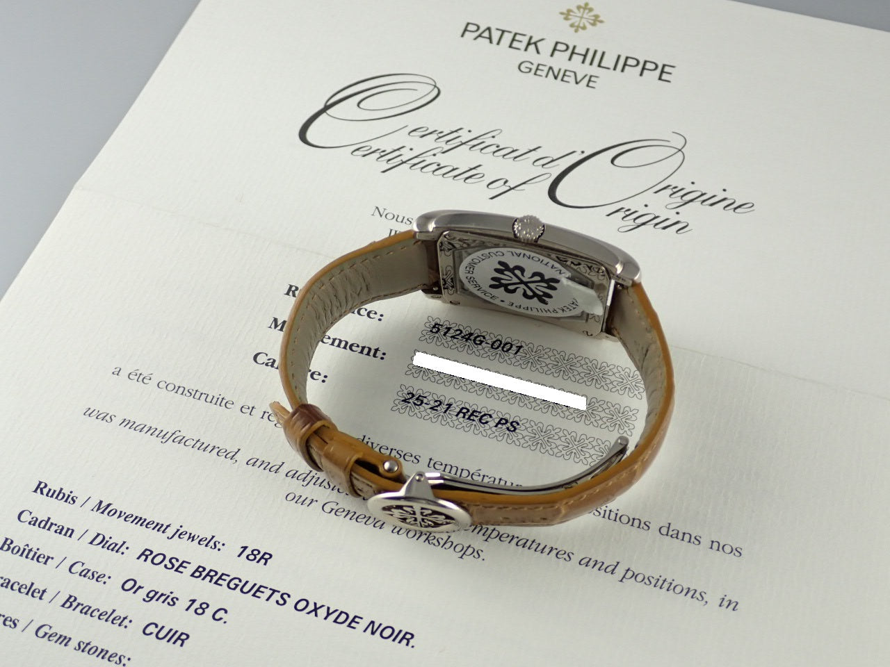 Patek Philippe Gondolo Tiffany &lt;Warranty, Box, etc.&gt;