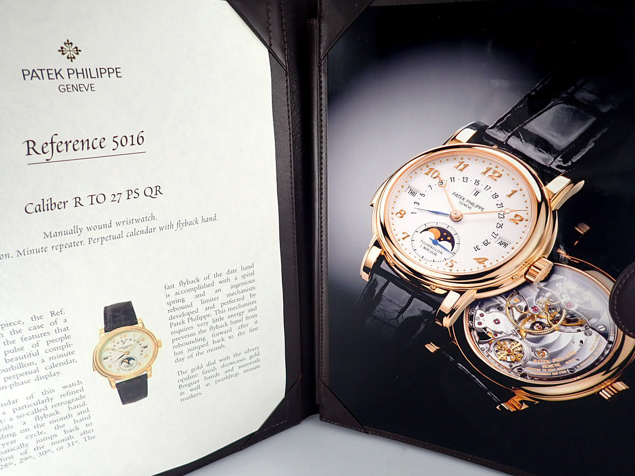 Patek Philippe Minute Repeater Tourbillon Perpetual Calendar Retrograde &lt;Warranty, Box, etc.&gt;