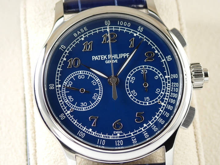 パテックフィリップ グランドコンプリケーション Ref.5370P-011 プラチナ グラン フー、本青七宝文字盤