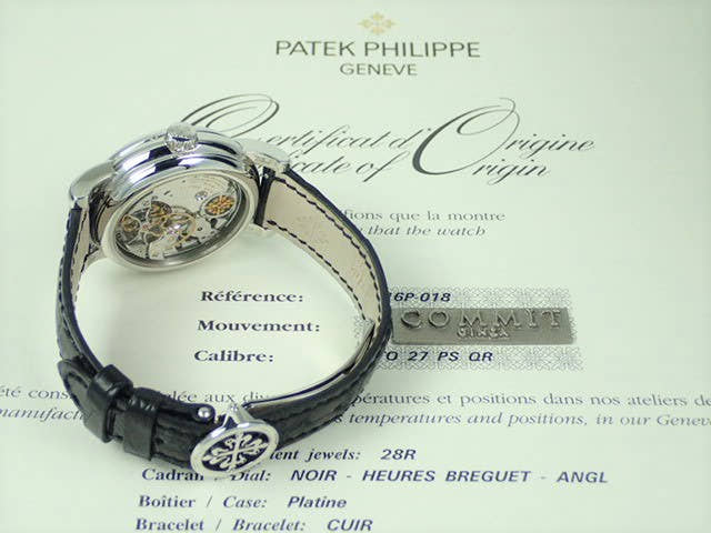 パテックフィリップ グランドコンプリケーション Ref.5016P-018 ブラック文字盤 中古 grandcomplications