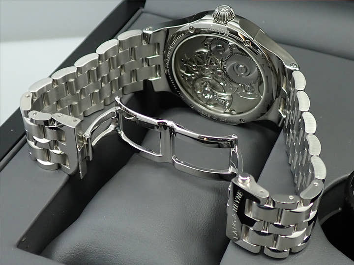 ラング＆ハイネ ヘクトール Ref.- ブルー文字盤 美品 J7935Z2C