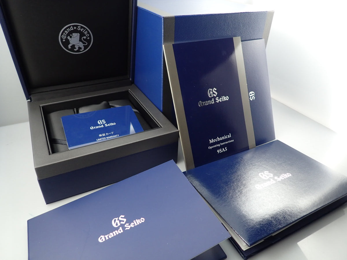 グランドセイコー ヘリテージ コレクション 44GS 55周年記念モデル Ref.SLGH009 ダークブルー文字盤 未使用 VX7Y4L8S