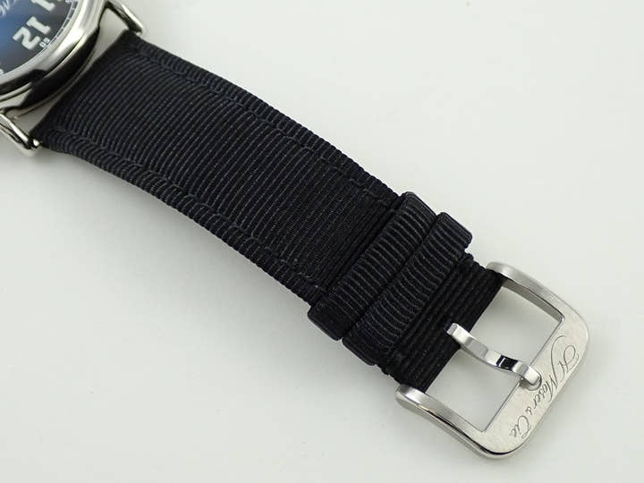 H.モーザー ヘリテージ センターセコンド Ref.8200-1201 ファンキーブルー フュメ文字盤 美中古 CC00M723