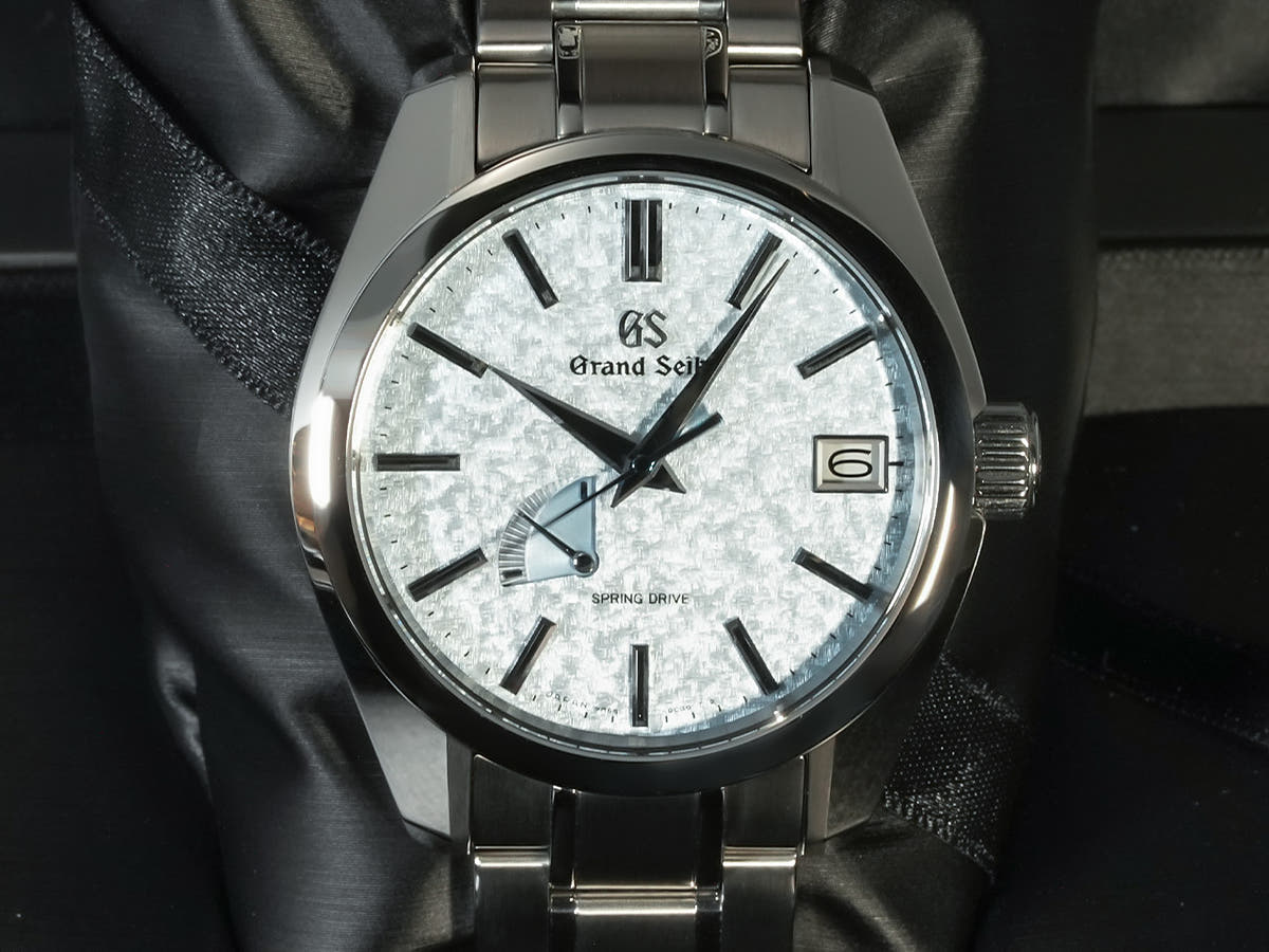 Grand Seiko Heritage Collection US Limited Edition Ref.SBGA387 SS Blue Dial Good Condition 43H17675