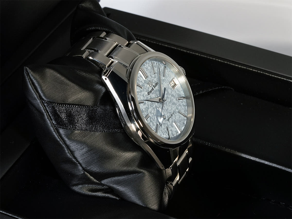 Grand Seiko Heritage Collection US Limited Edition Ref.SBGA387 SS Blue Dial Good Condition 43H17675