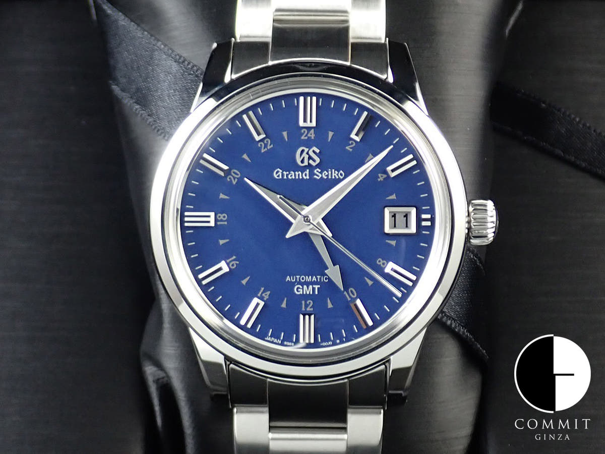 グランドセイコー オートマティック GMT HODINKEE Ref.SBGM239 ブルー文字盤 未使用 S8ZAULS7