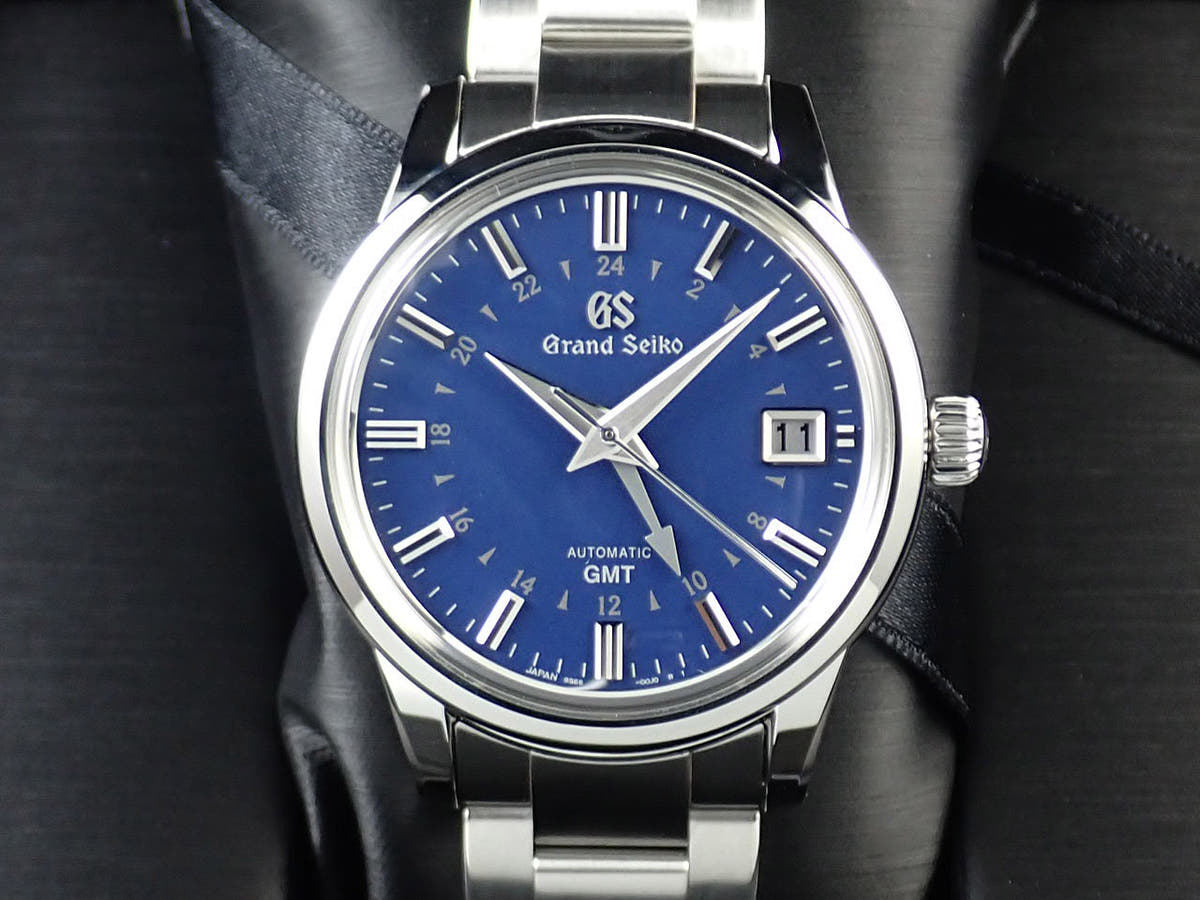 グランドセイコー オートマティック GMT HODINKEE Ref.SBGM239 ブルー文字盤 未使用 S8ZAULS7