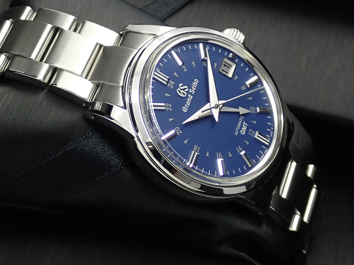 グランドセイコー オートマティック GMT HODINKEE Ref.SBGM239 ブルー文字盤 未使用 S8ZAULS7