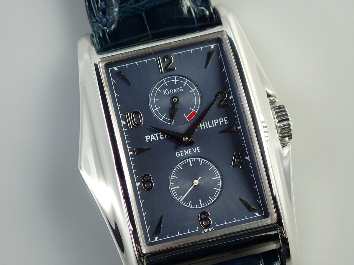 パテックフィリップ 10DAYS Ref.5100G-001 ブルー文字盤 美品 T7V969S3