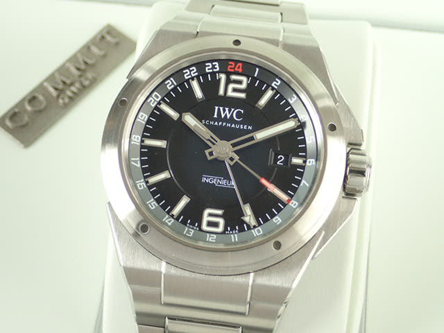 IWC インヂュニア Ref.IW324402 ブラック文字盤 中古 ingenieur-2