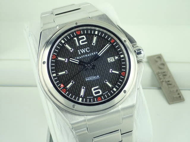 IWC インヂュニア Ref.IW323604 ブラック文字盤 中古 ingenieur-3