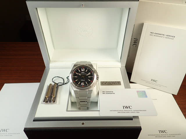 IWC インヂュニア Ref.IW323604 ブラック文字盤 中古 ingenieur