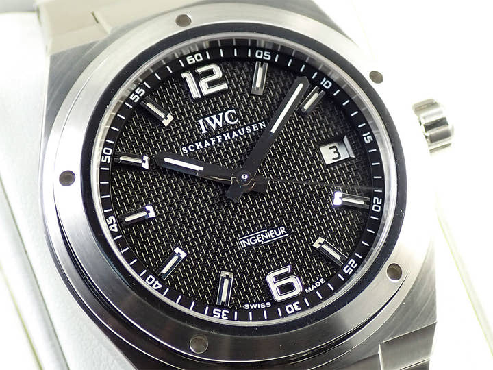 IWC Ingenieur Automatic Ref.IW322701 Black Dial Good Condition 9C8WX702